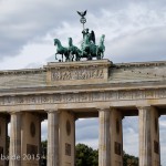 Das Brandenburger Tor in Berlin wurde 1789 - 1791 von Carl Gotthard Langhans erbaut