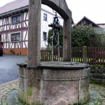 Brunnen in Wohnfeld - Ortsteil von Ulrichstein im Vogelsbergkreis in Hessen - aus dem Jahr 1733