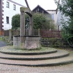 Brunnen in Wohnfeld - Ortsteil von Ulrichstein im Vogelsbergkreis in Hessen - aus dem Jahr 1733