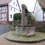 Brunnen in Wohnfeld - Ortsteil von Ulrichstein im Vogelsbergkreis in Hessen - aus dem Jahr 1733