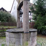 Brunnen in Wohnfeld - Ortsteil von Ulrichstein im Vogelsbergkreis in Hessen - aus dem Jahr 1733