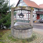 Brunnen in Wohnfeld - Ortsteil von Ulrichstein im Vogelsbergkreis in Hessen - aus dem Jahr 1733